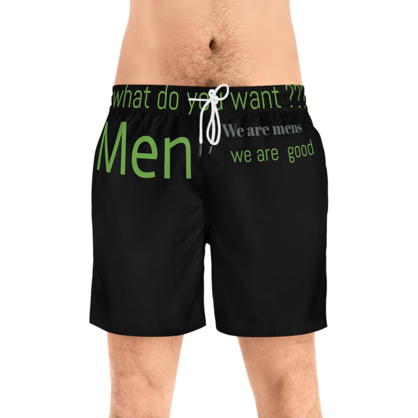 Men's Mid-Length Swim Shorts (AOP)