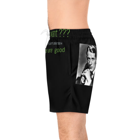 Men's Mid-Length Swim Shorts (AOP)